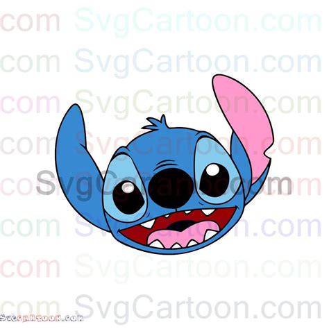 disney stitch face|More.